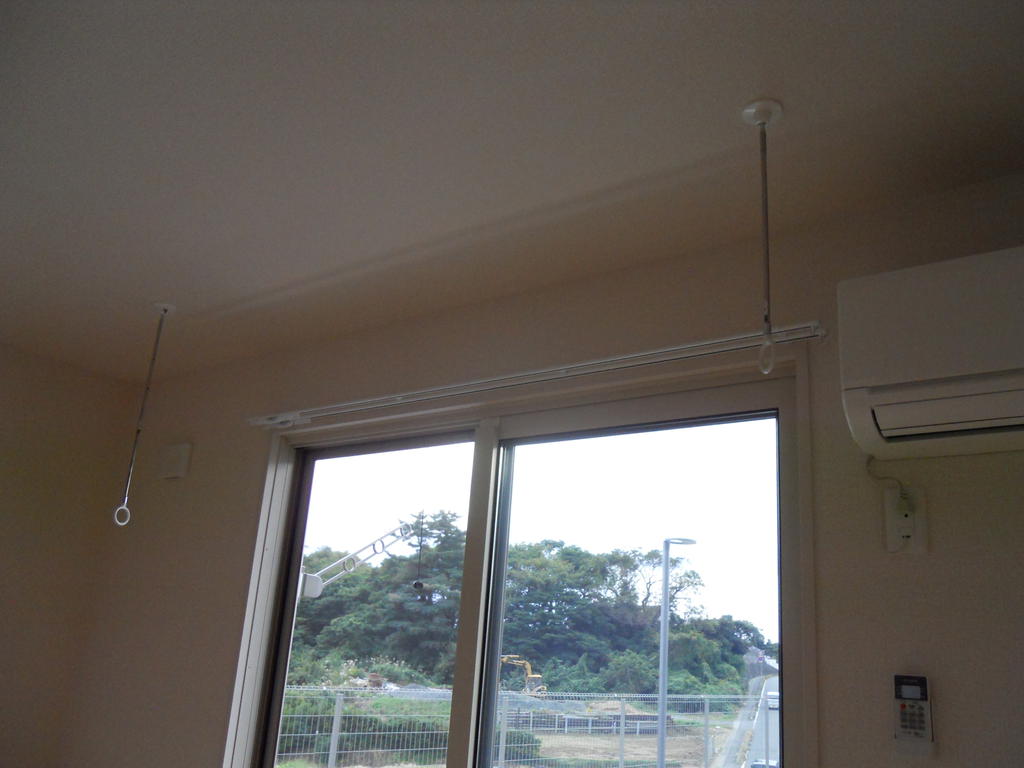 Other Equipment. Indoor laundry is with clothes