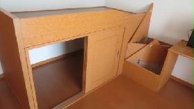 Receipt. Under bet, Under the stairs, Storage space