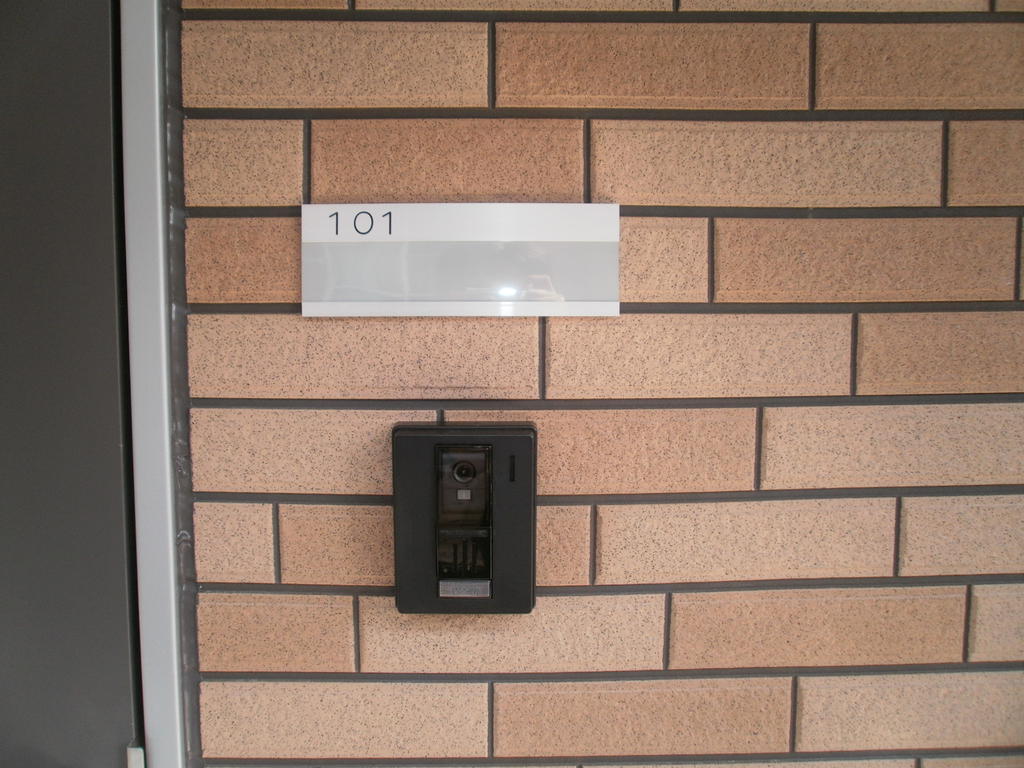 Security. Monitor with a color intercom