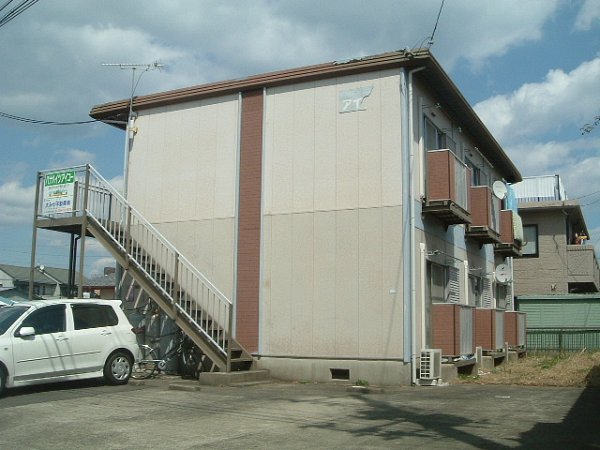 Building appearance. South-facing sunny