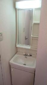 Washroom. Washbasin independent