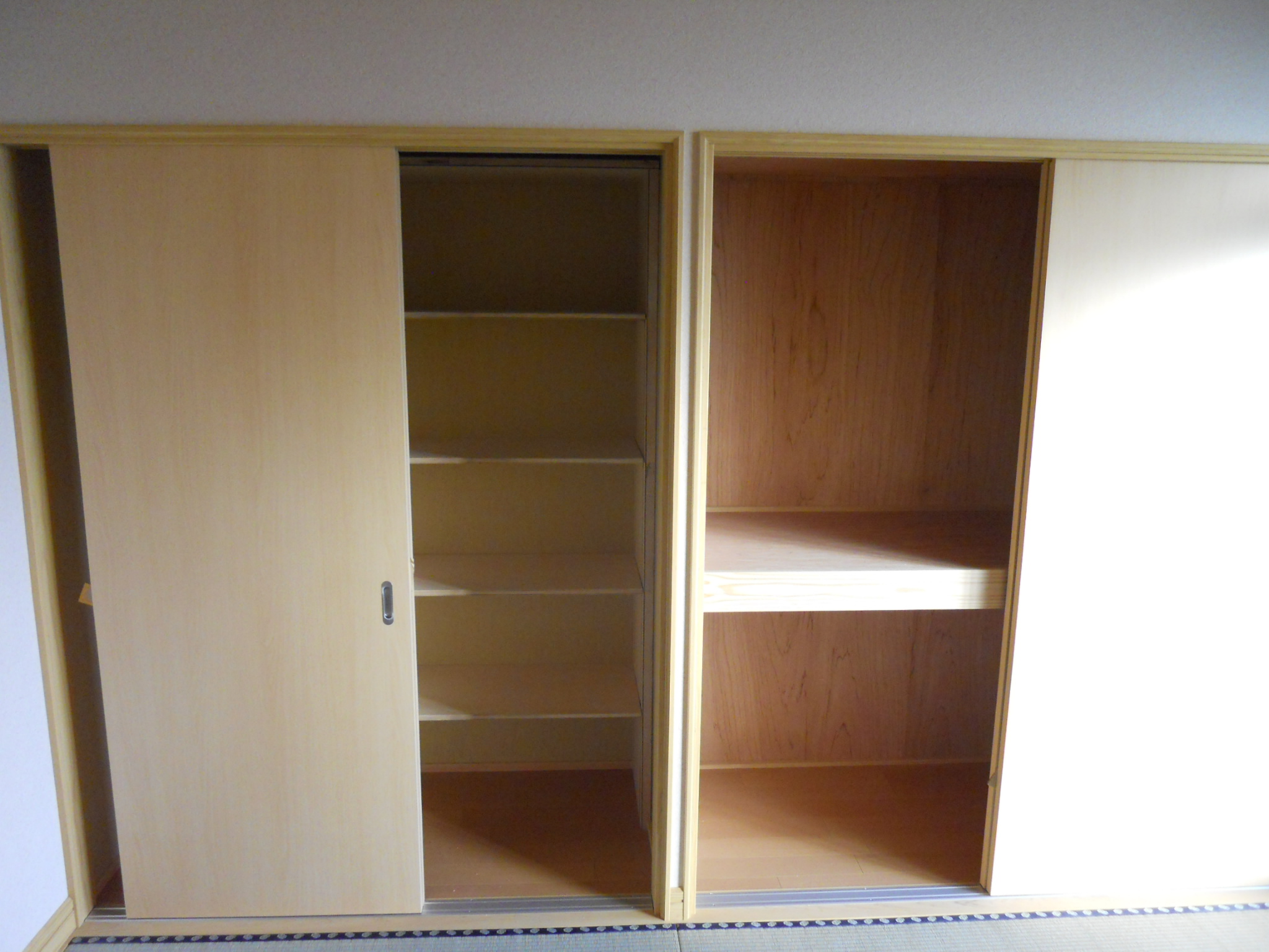 Receipt. Plenty of storage closet and in the closet!