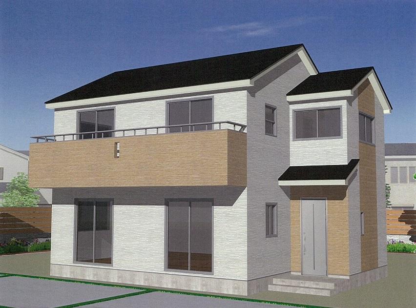 Rendering (appearance). Closer to elementary school is safe three buildings appeared! 