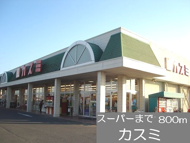 Supermarket. 800m until Kasumi (super)