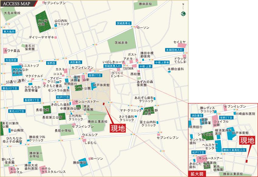 Local guide map