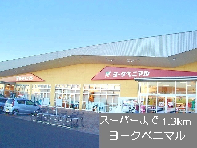 Supermarket. York-Benimaru to (super) 1300m