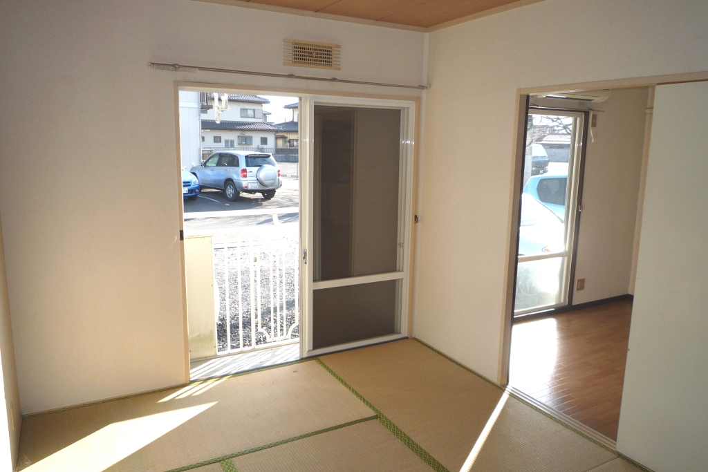 Living and room. With shutters