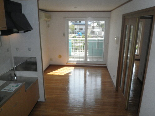 Living and room. Sunny living