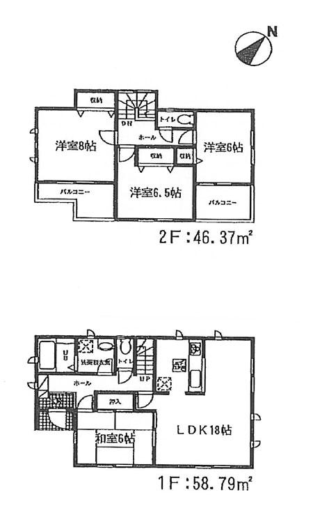 Floor plan. ・ Firm water-saving in the new shape that eliminates the waste.
