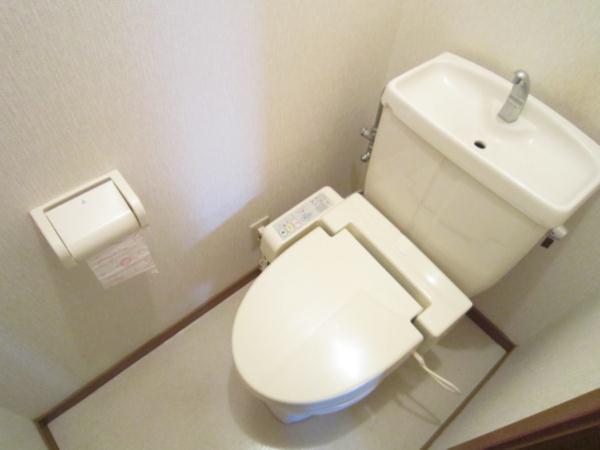 Toilet. With Washlet