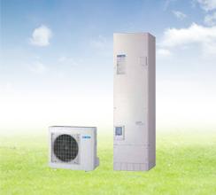 Power generation ・ Hot water equipment. Environmentally friendly water heater Eco Cute boil water using the air of heat (same specifications)