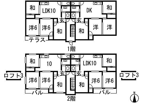 Floor plan. 20.8 million yen, 4LDK, Land area 252.25 sq m , Building area 269.02 sq m floor plan