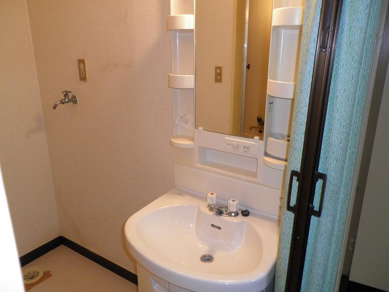 Wash basin, toilet. 102