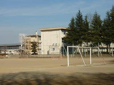 Junior high school. 1888m up to junior high school Mito standing River