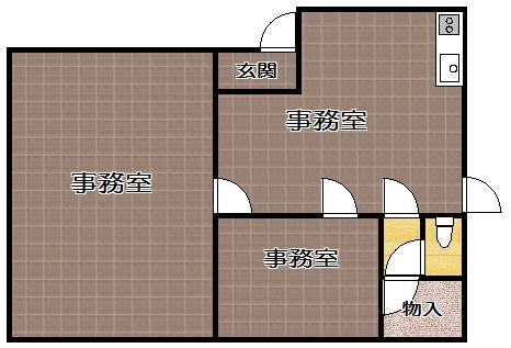 Floor plan. 39,800,000 yen, 6LDK, Land area 429.84 sq m , Building area 181.42 sq m office floor plan