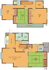 Floor plan. 16.8 million yen, 4LDK, Land area 253.71 sq m , Building area 119.24 sq m