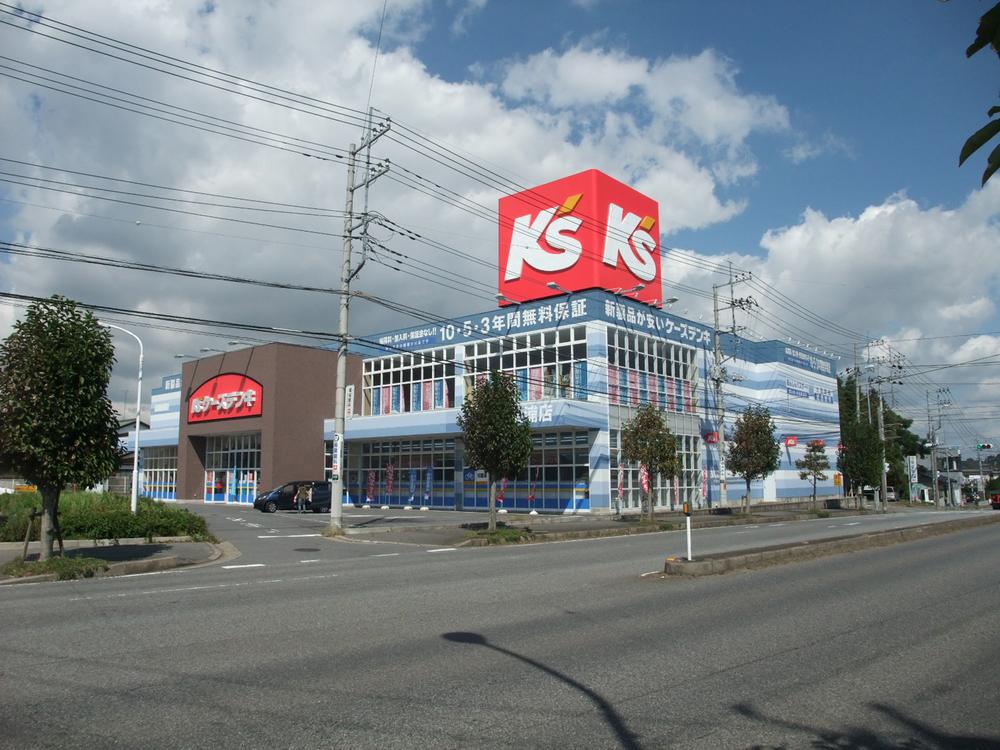 Home center. K's Denki 1821m until Tsuchiura shop