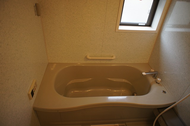 Bath. Bathing with a window with reheating hot water supply?