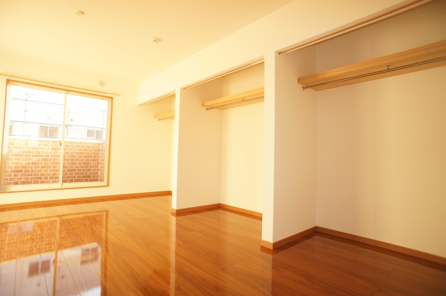 Living and room. Second floor Western-style room is abundant storage