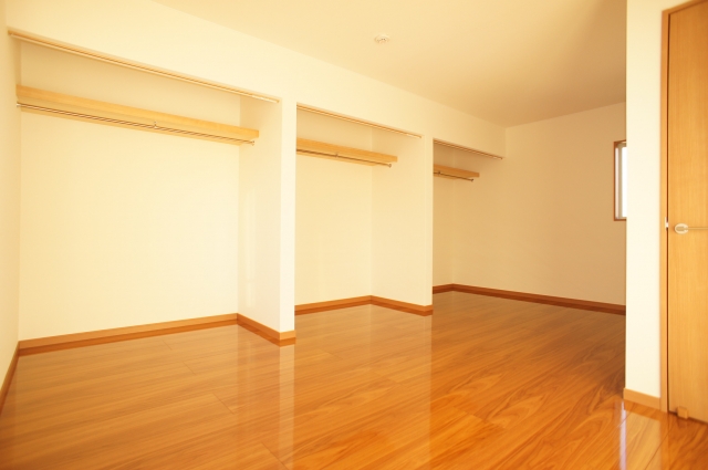 Living and room. Large storage rooms