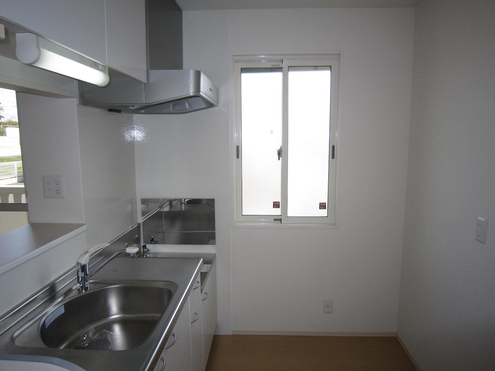 Kitchen. Window with a kitchen