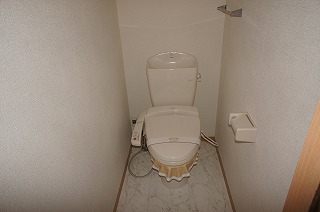 Toilet. Washlet equipped