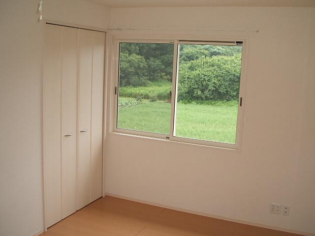 Living and room. With a large closet