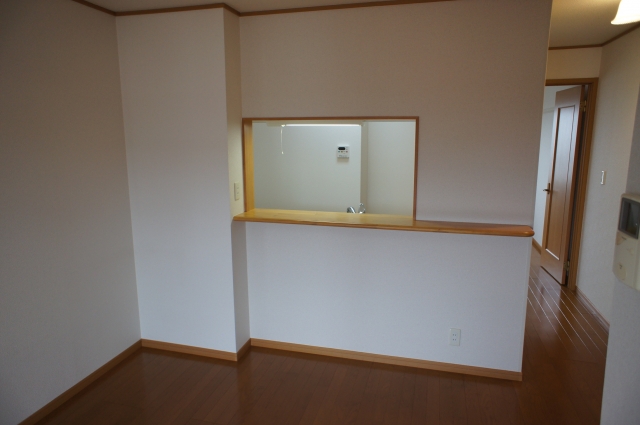 Living and room. Counter Kitchen Living