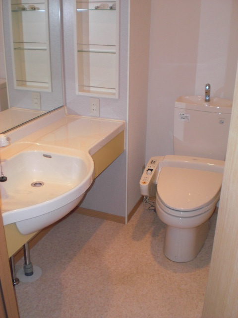 Balcony. Washroom, such as hotels