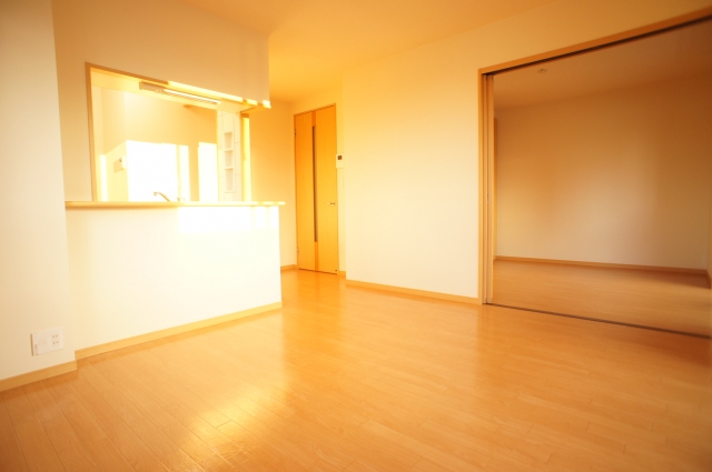 Living and room. Counter Kitchen Living