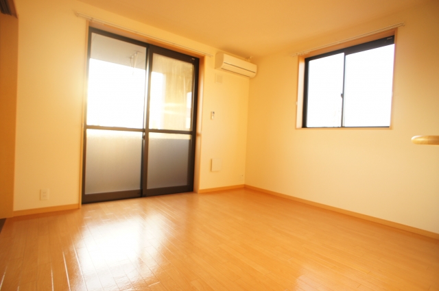 Living and room. Living of two-sided lighting