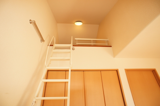 Living and room. Stylish loft