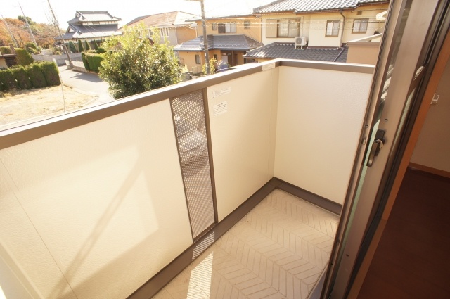 Balcony. Spacious balcony