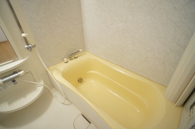 Bath. Bathing with reheating hot water supply