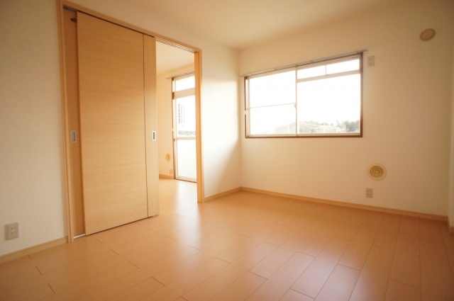 Living and room. Bright flooring Western-style