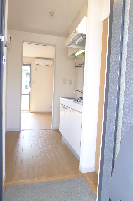 Entrance. I feel that I tried to open the front door