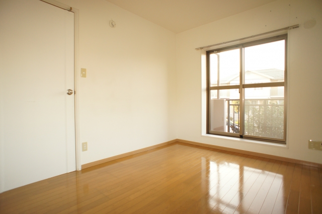 Living and room. Balcony of north Western-style