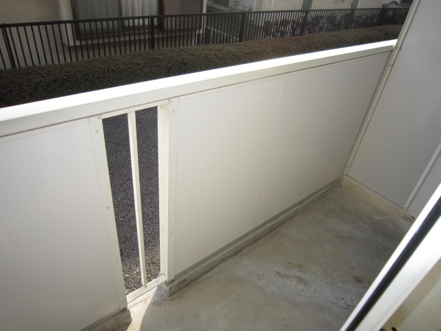 Balcony. Spacious balcony