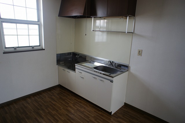 Kitchen. Window with a kitchen