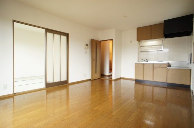 Living and room. Bright living room of flooring