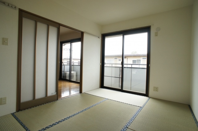 Living and room. Bright Japanese-style room