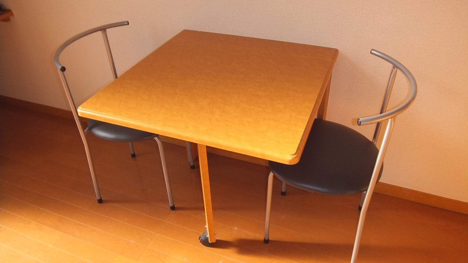 Other Equipment. Folding table and two chairs