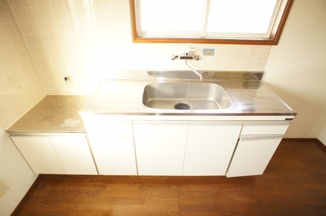 Kitchen. Window with a kitchen