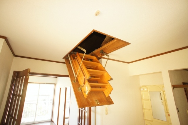 Receipt. Attic with storage