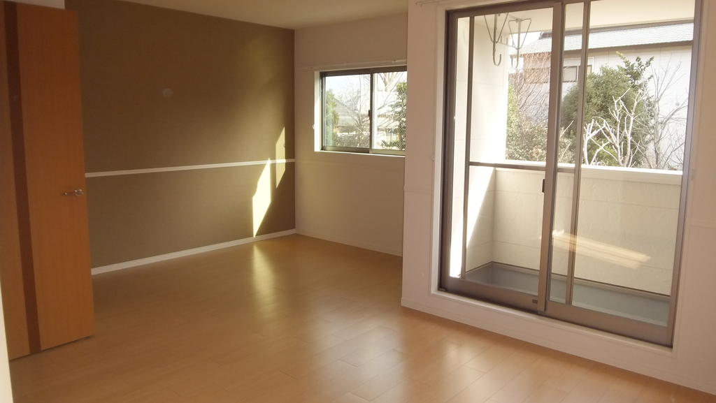 Living and room. One surface color difference of accent Cross