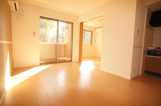 Living and room. Bright living room of flooring