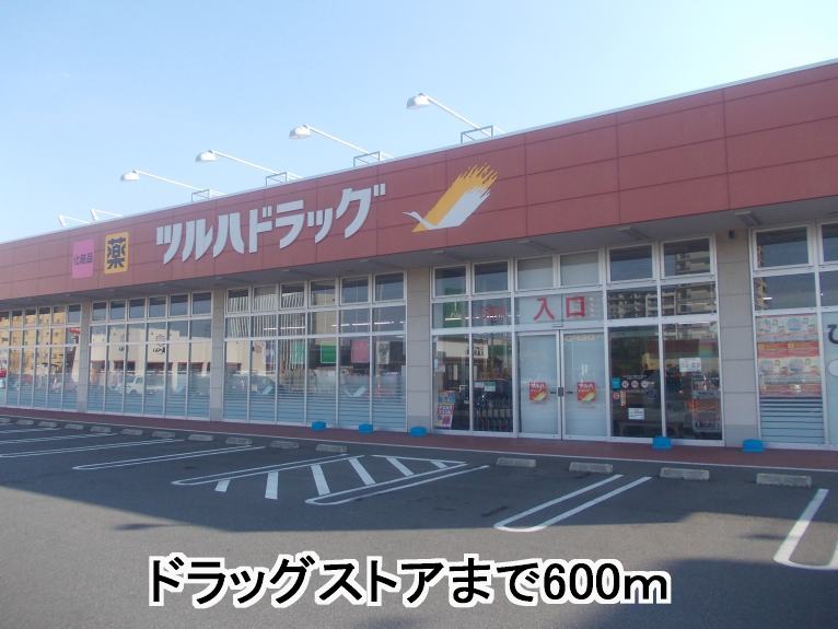 Dorakkusutoa. Tsuruha 600m to drag (drugstore)