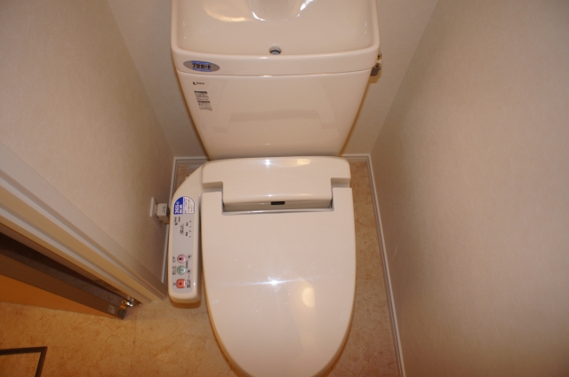 Toilet. With Washlet