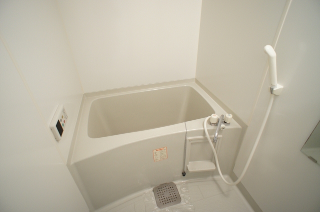 Bath. Bathing with reheating hot water supply