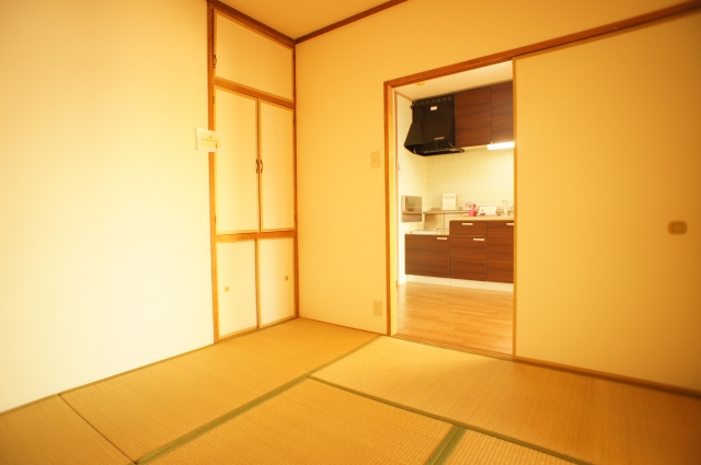 Living and room. Medium Japanese-style room